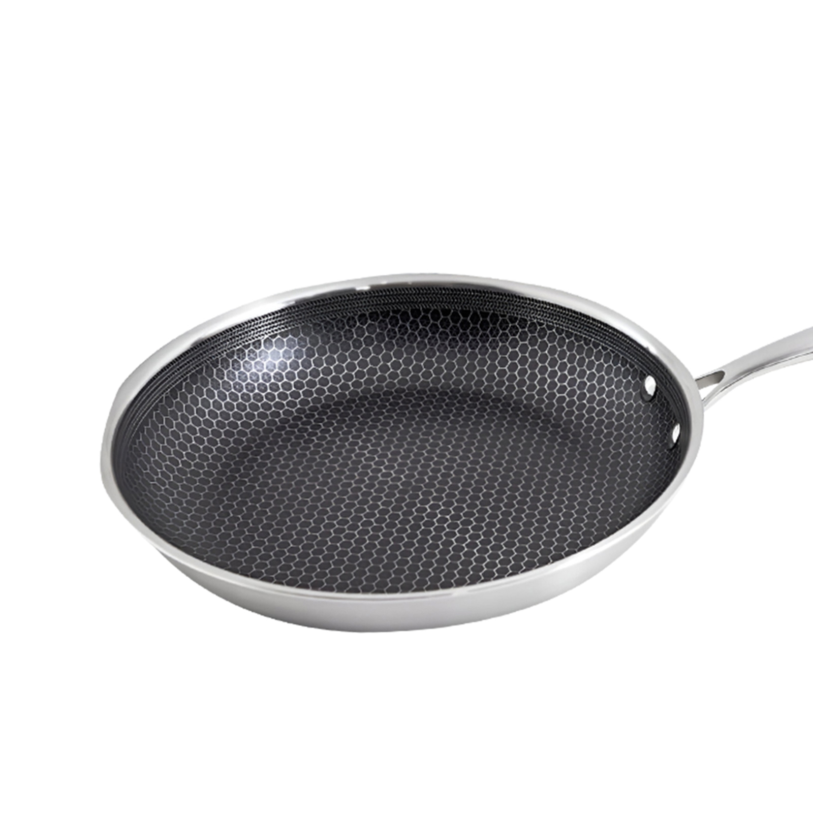 Wok 32 cm, hunajakennopinnoite ja pitkä kahva