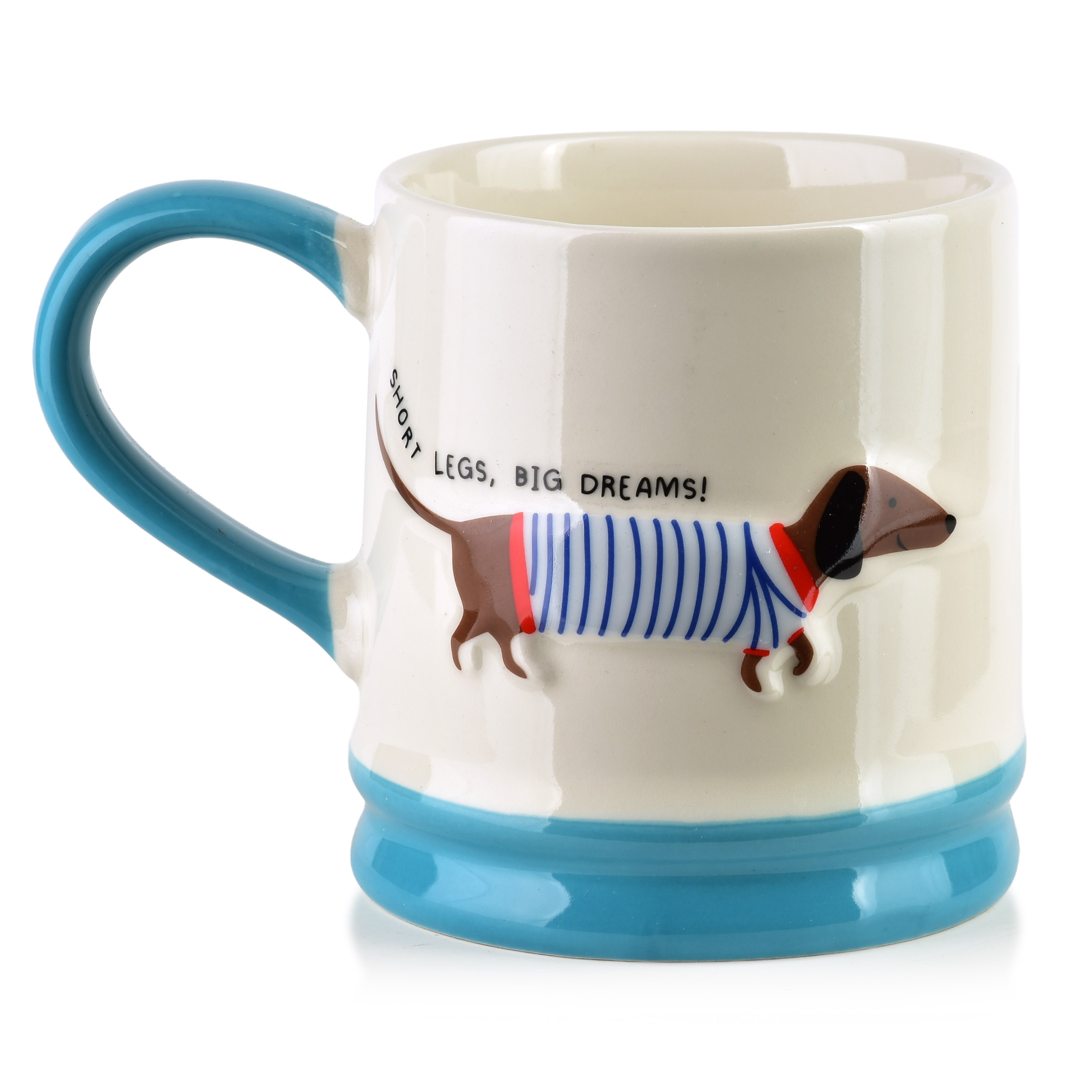 Muki posliini AFFEKDESIGN DOXIE 8x12,3x9,2 cm musta 1 kpl