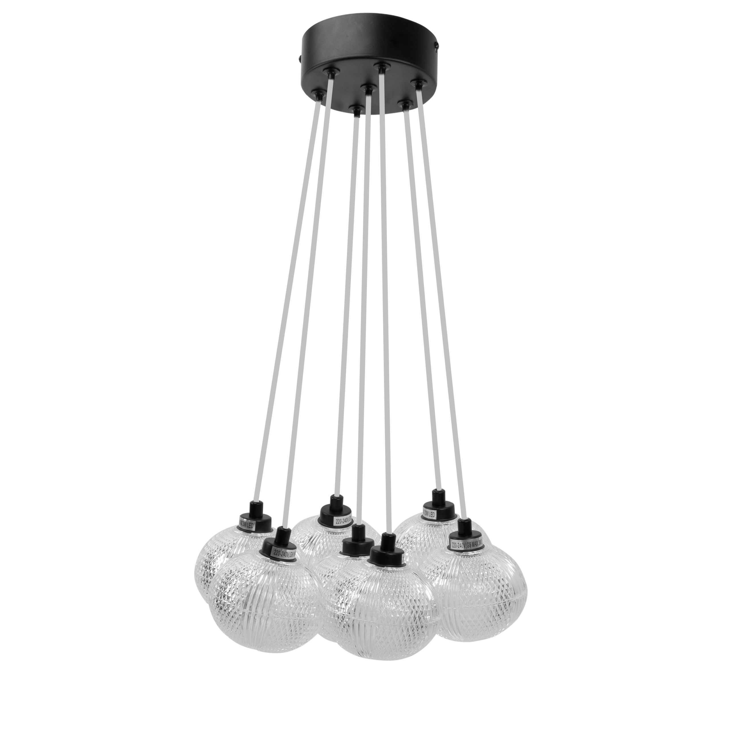 TOOLIGHT kattovalaisin MS020-7CP musta