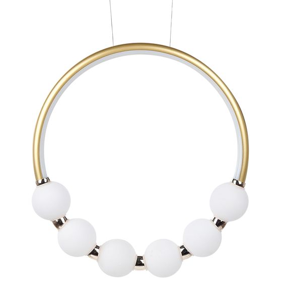 LED-riippuvalaisin FANE metalli Kulta