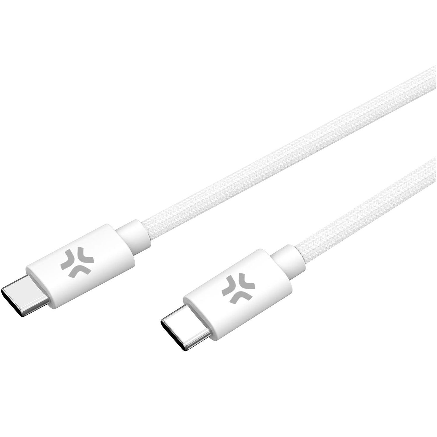 USB-C - USB-C-kaapeli 60 W 1,5 m Valkoinen