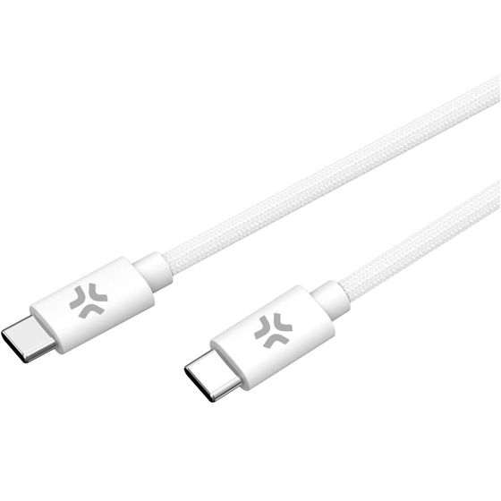 USB-C - USB-C-kaapeli 60 W 1,5 m Valkoinen