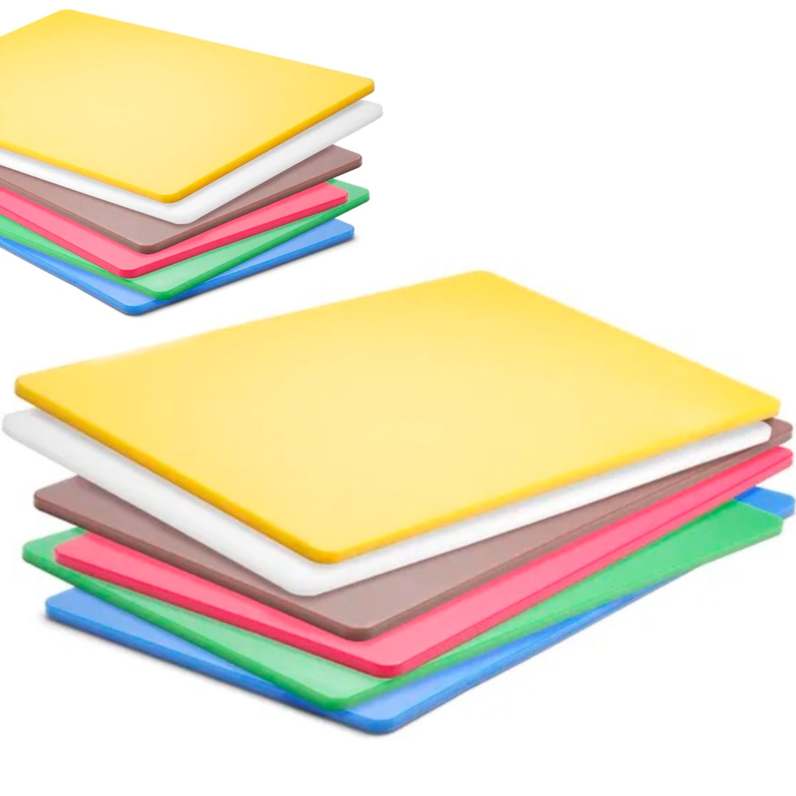 6 kpl HACCP-leikkuulautaa GN 1/1 10 mm - Hendi 826676