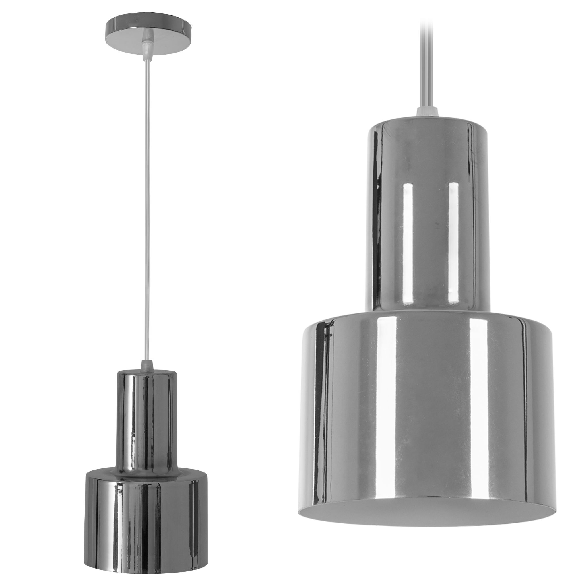 TOOLIGHT riippuva kattovalaisin APP285-1CP harmaa