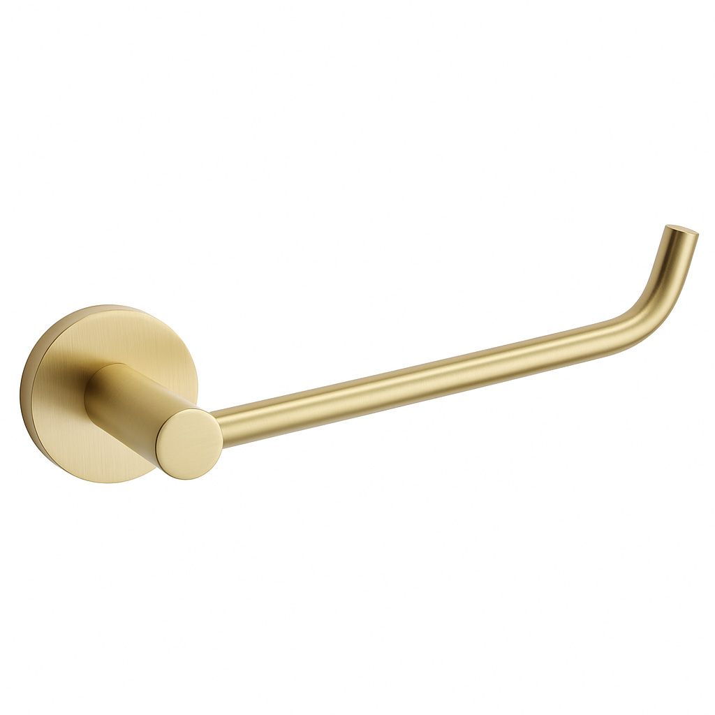 REA WC-paperitelineen pidike 5609 LEO harjattu kulta, 17,5X7X5CM