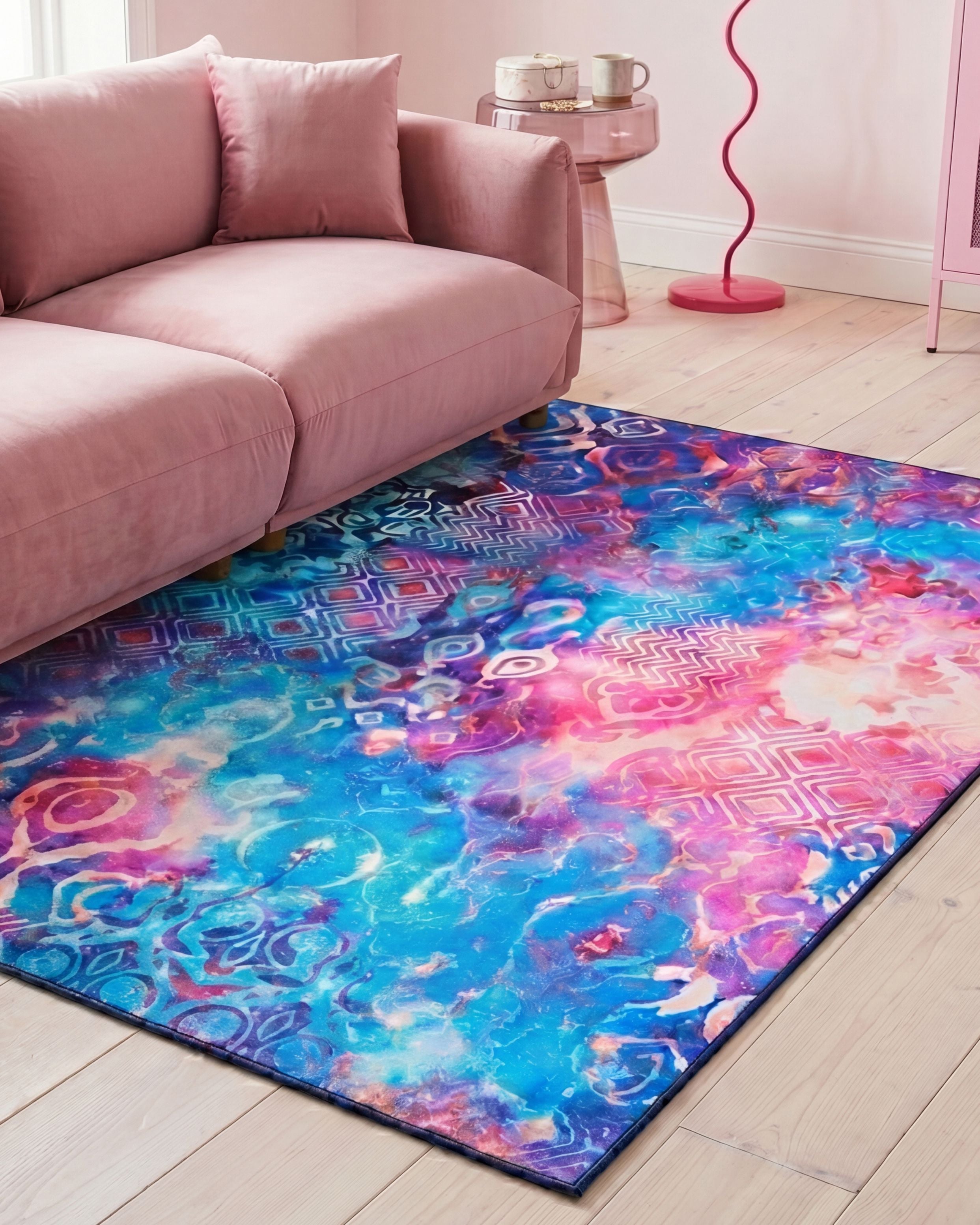 Matto ORVELLA Monivärinen 140 x 200 cm