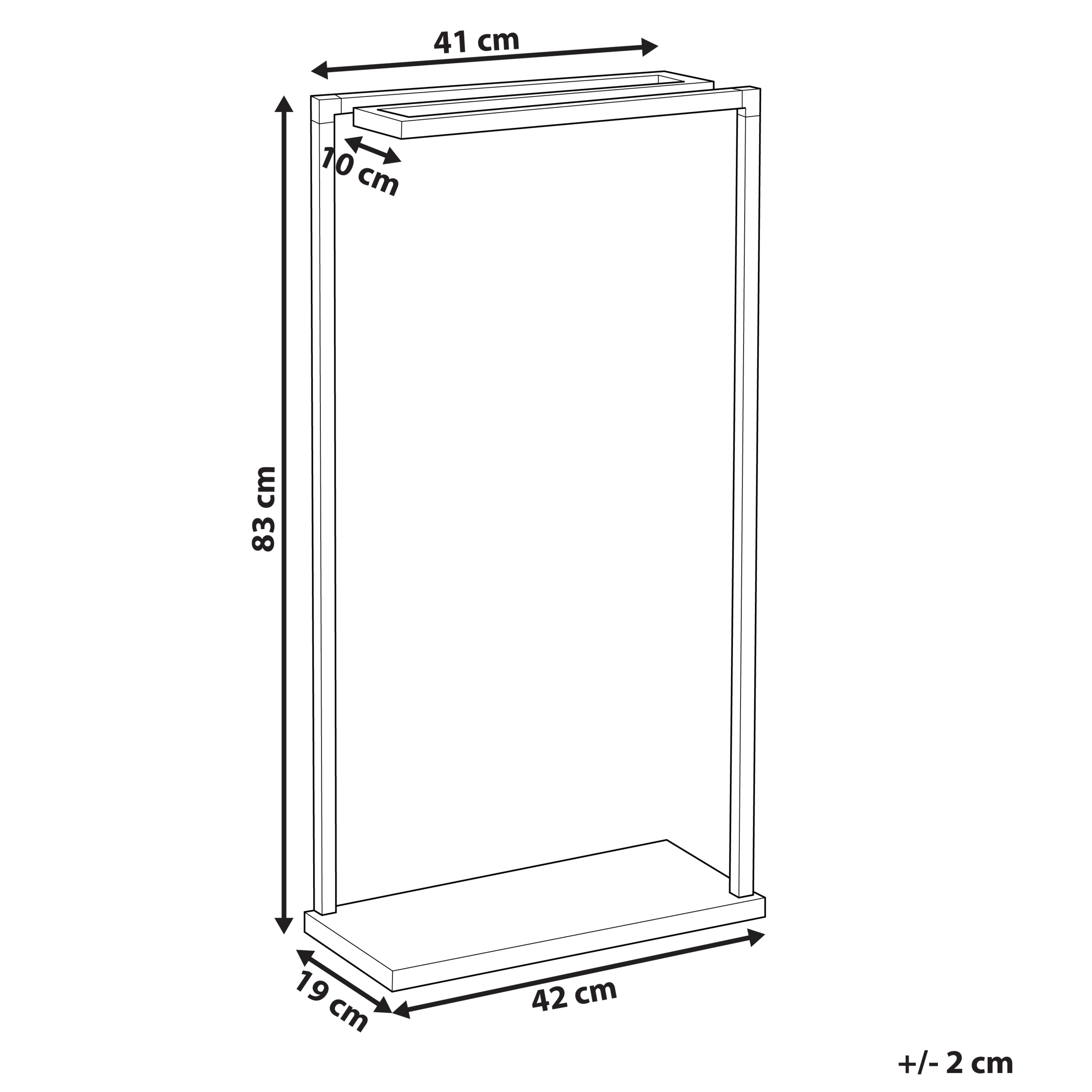 Pyyheteline GARCITAS metalli Musta