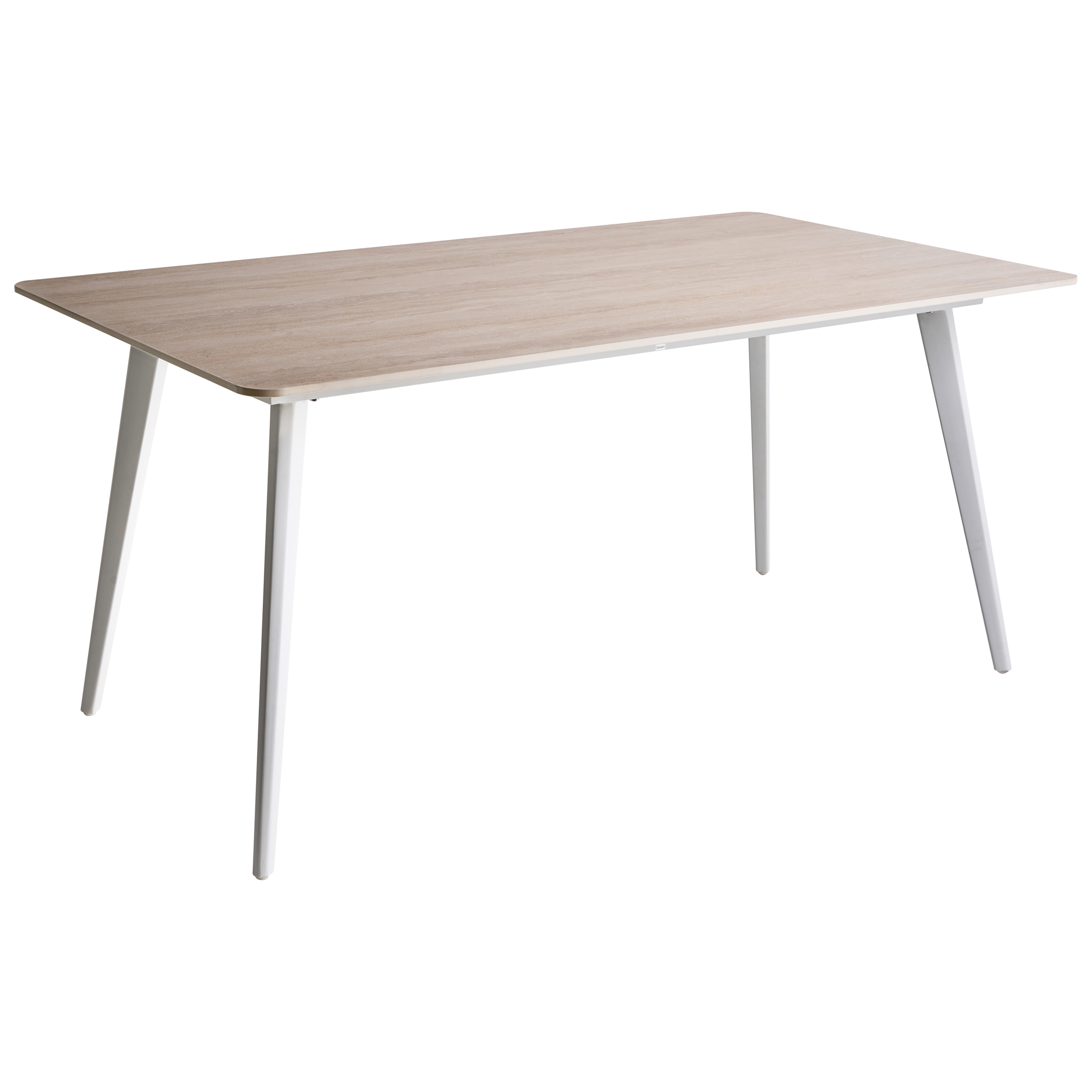 Puutarhapöytä RODALLO 160 cm 90 cm Kivi Travertiinikuvio