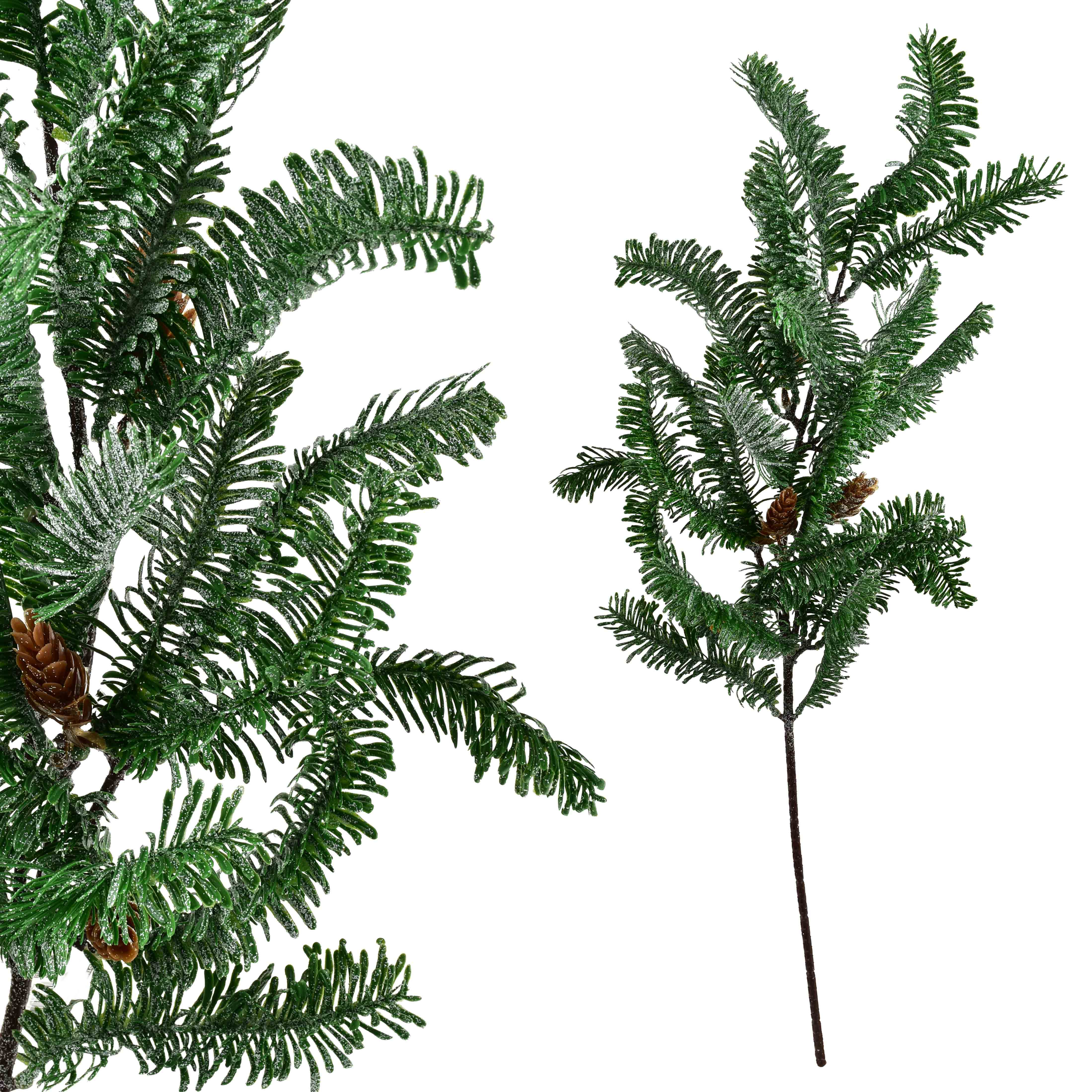 Koristeoksa tekokasvi MONDEX Viridis 60cm vihreä luminen 1kpl