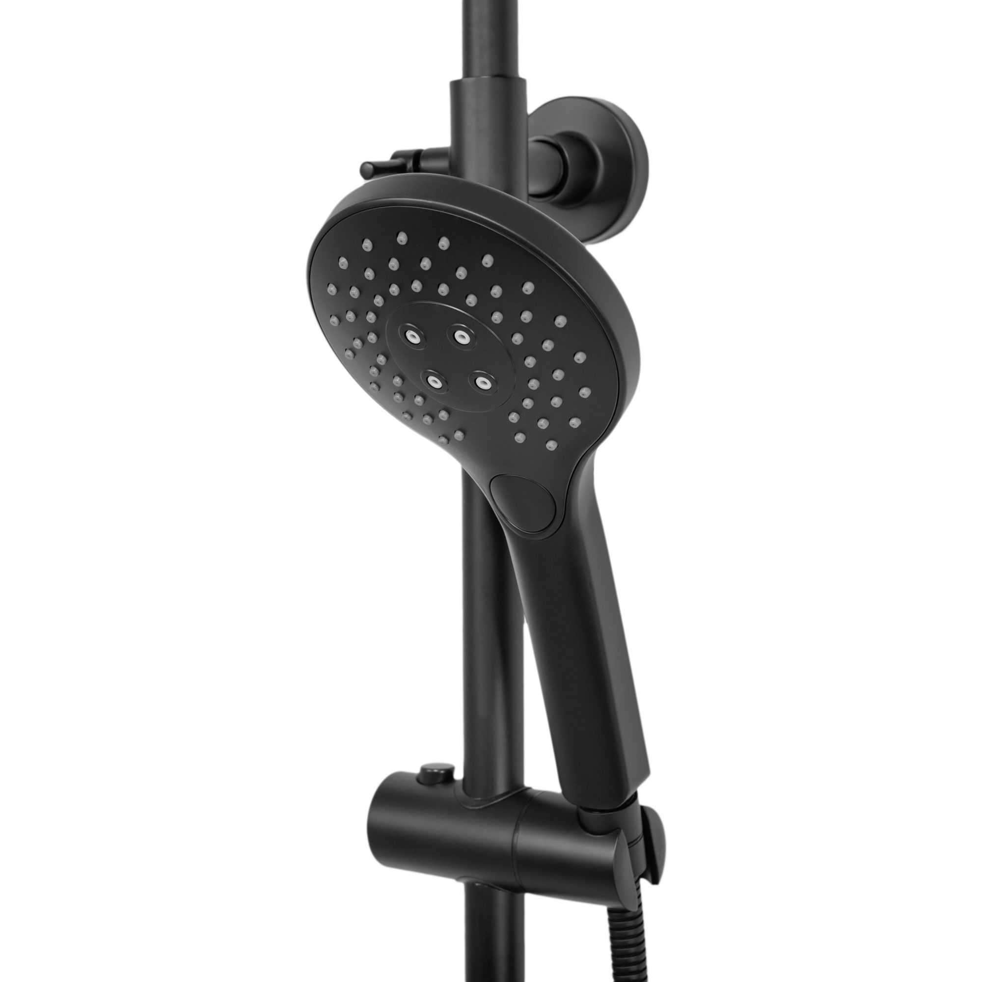 REA suihkusetti VINCENT THERMOSTAT musta, 48X27X123, 5CM