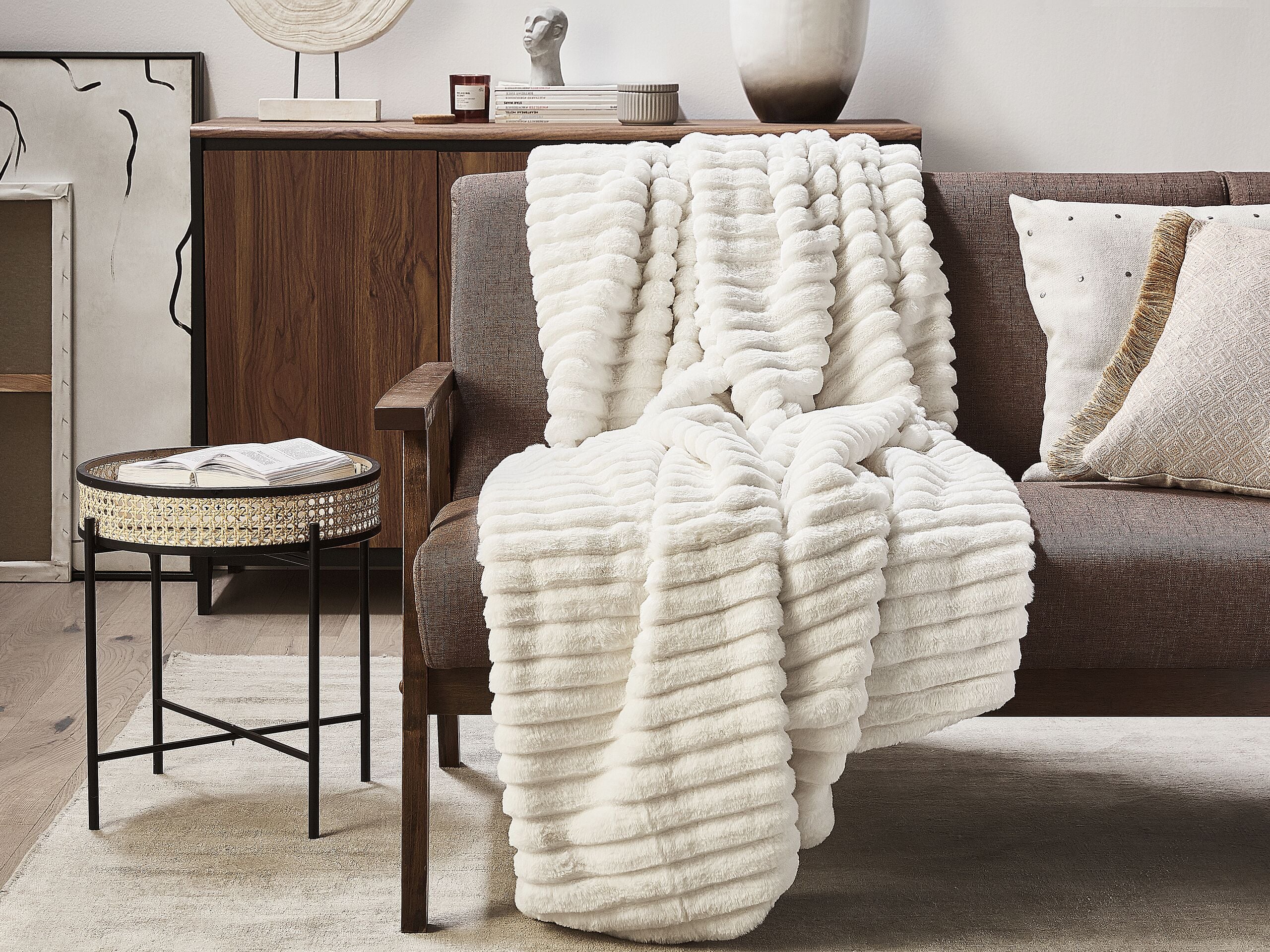 Torkkupeitto ABTEH 150 x 200 cm Valkoinen