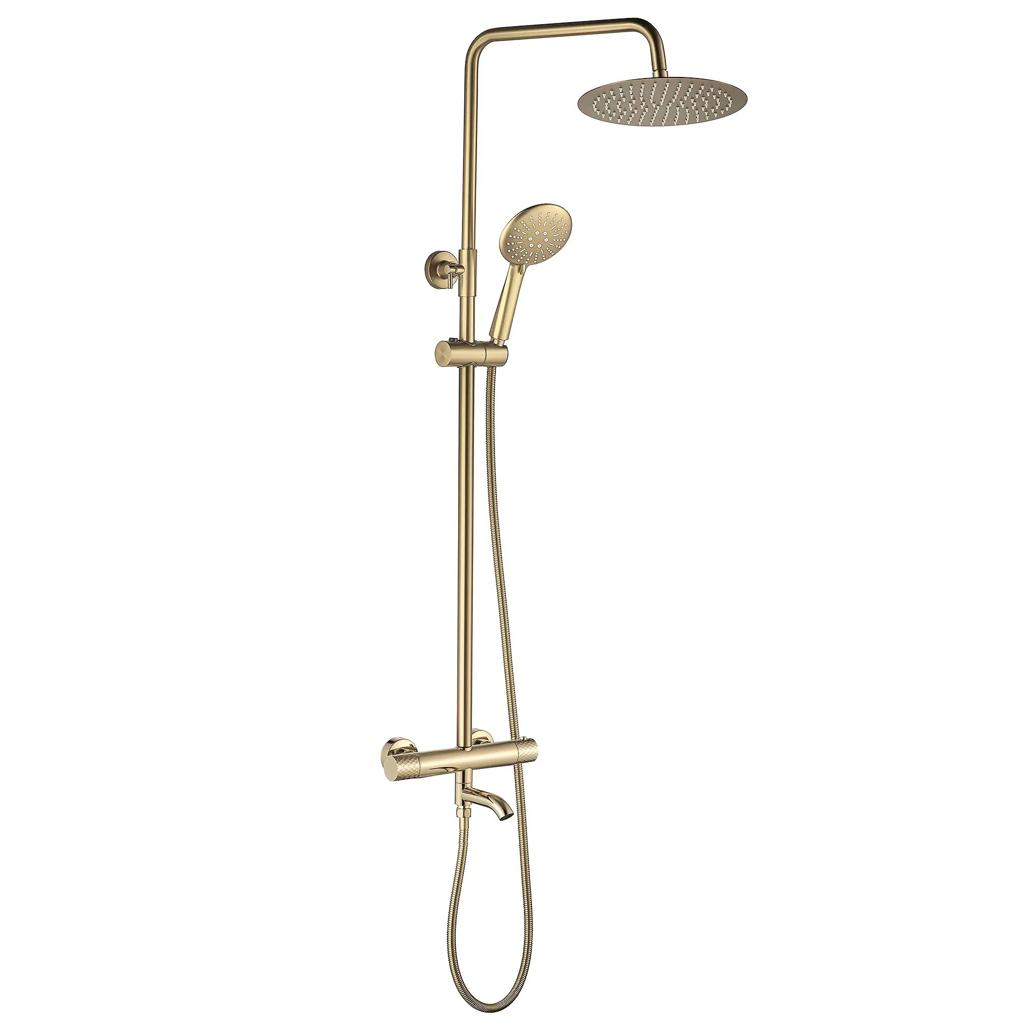 REA suihkusetti LUNGO DIAMOND kulta, 27X34, 5X117CM