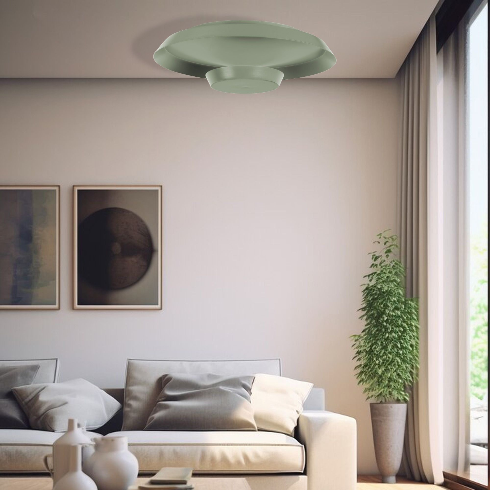 TOOLIGHT kattovalaisin LED APP1460 Vihreä, 40x40x40cm