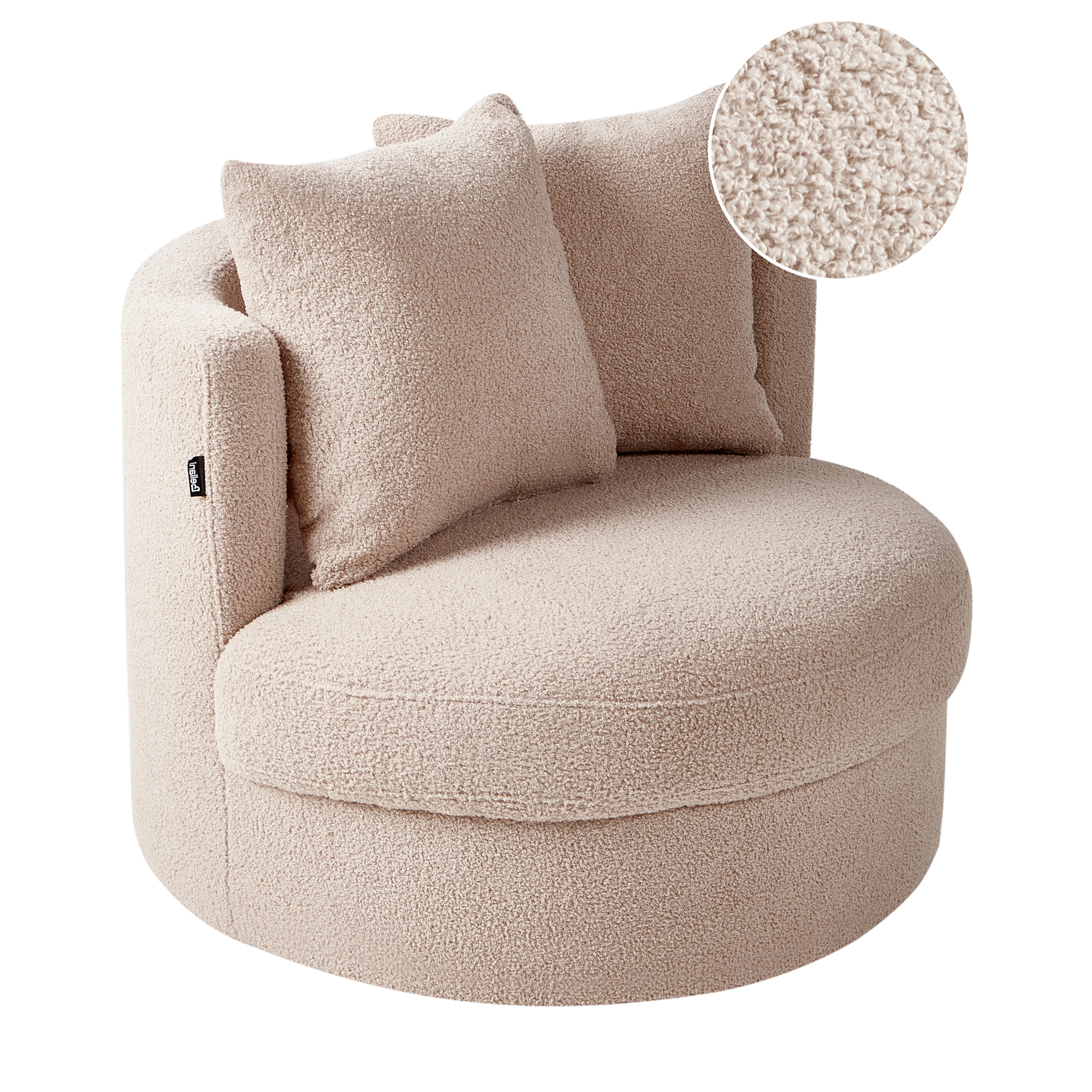 Nojatuoli DALBY Buklee Beige