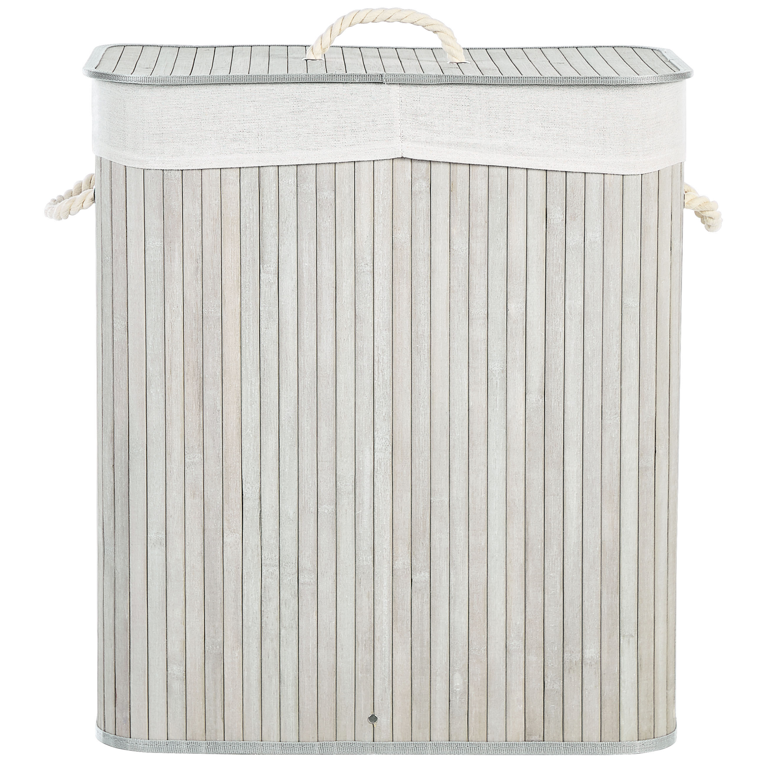 Kori KANDY bambu Vaaleanharmaa 100 L