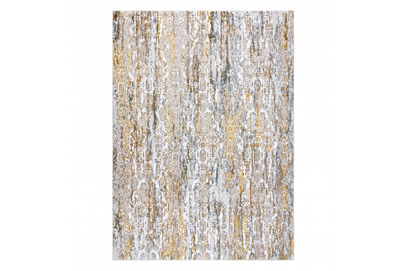 Matto GLOSS moderni 8487 63 Ornamentti, tyylikäs, glamour kulta / beige 120x170 cm