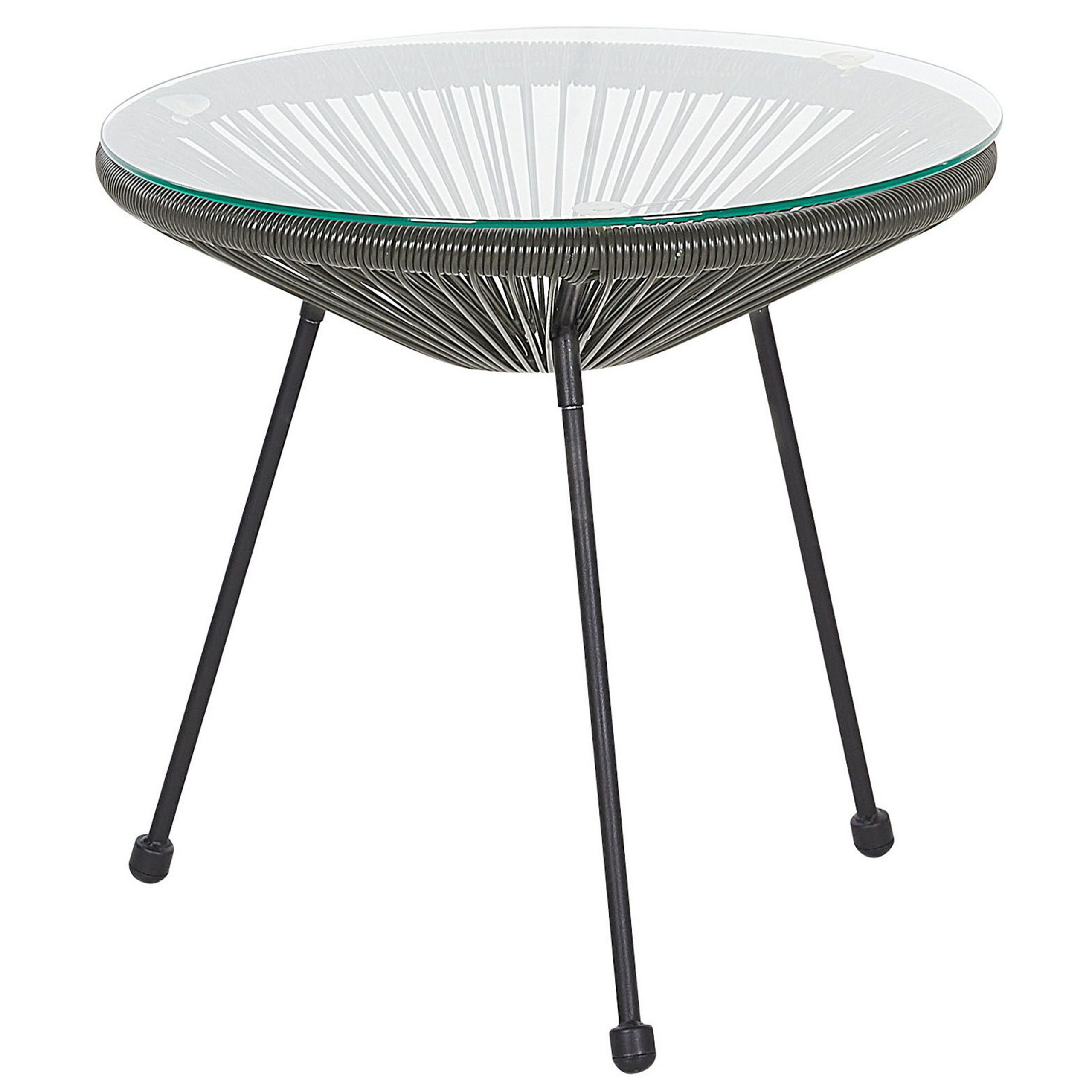 Bistrosetti ACAPULCO II polyrottinki Tummanharmaa