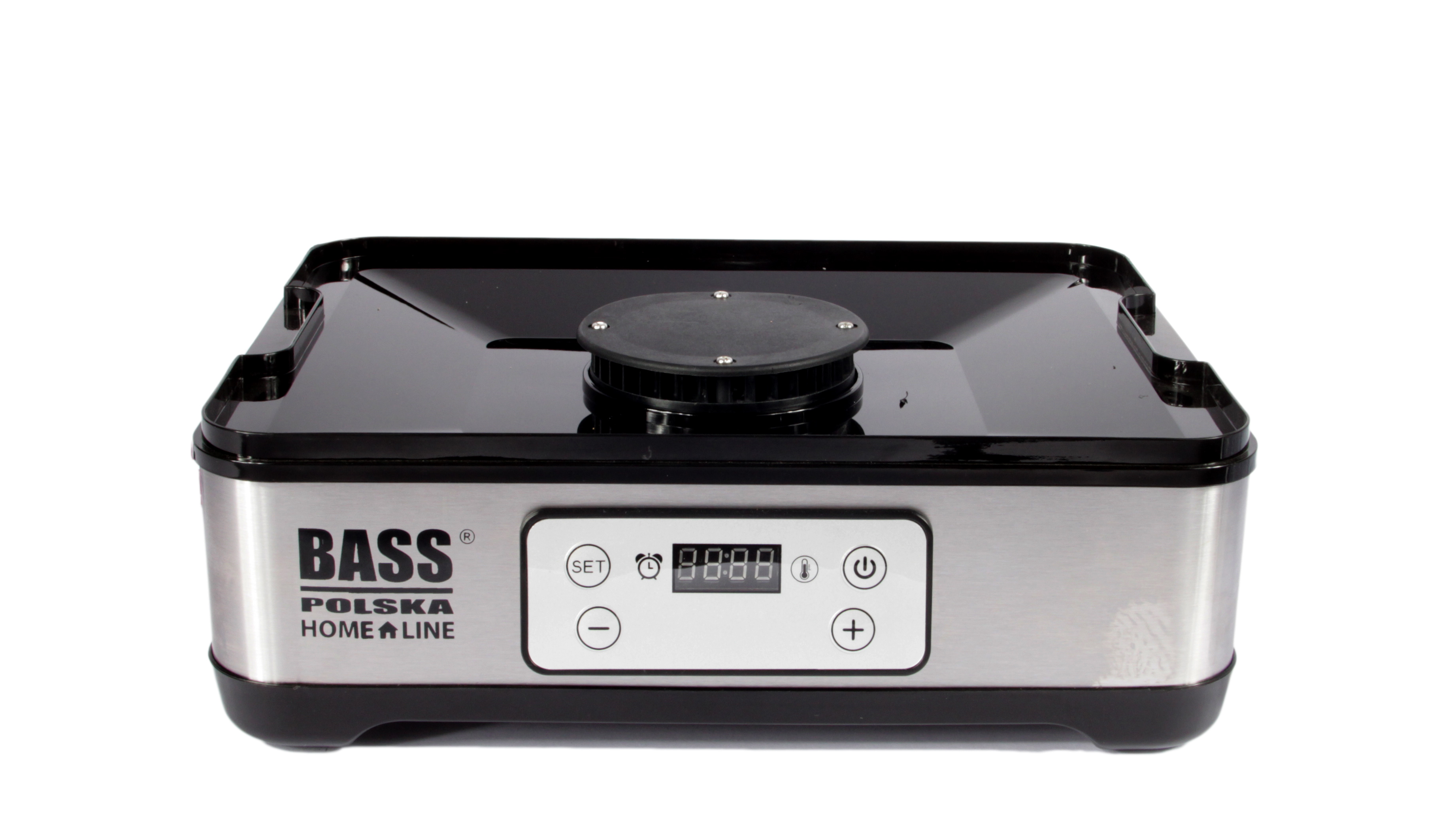 300 W:n sieni-, hedelmä- ja vihanneskuivuri, jossa säädettävät tarjottimet. Suuri kammio.