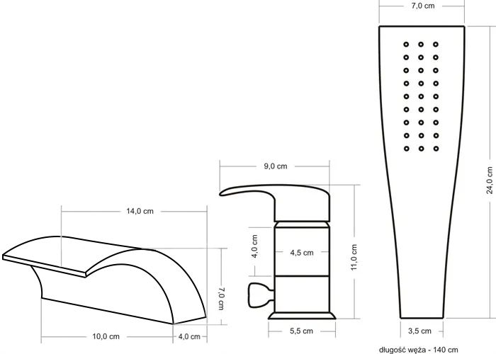 REA Ammehana RIVEN 100 kromi, 10X14X11CM