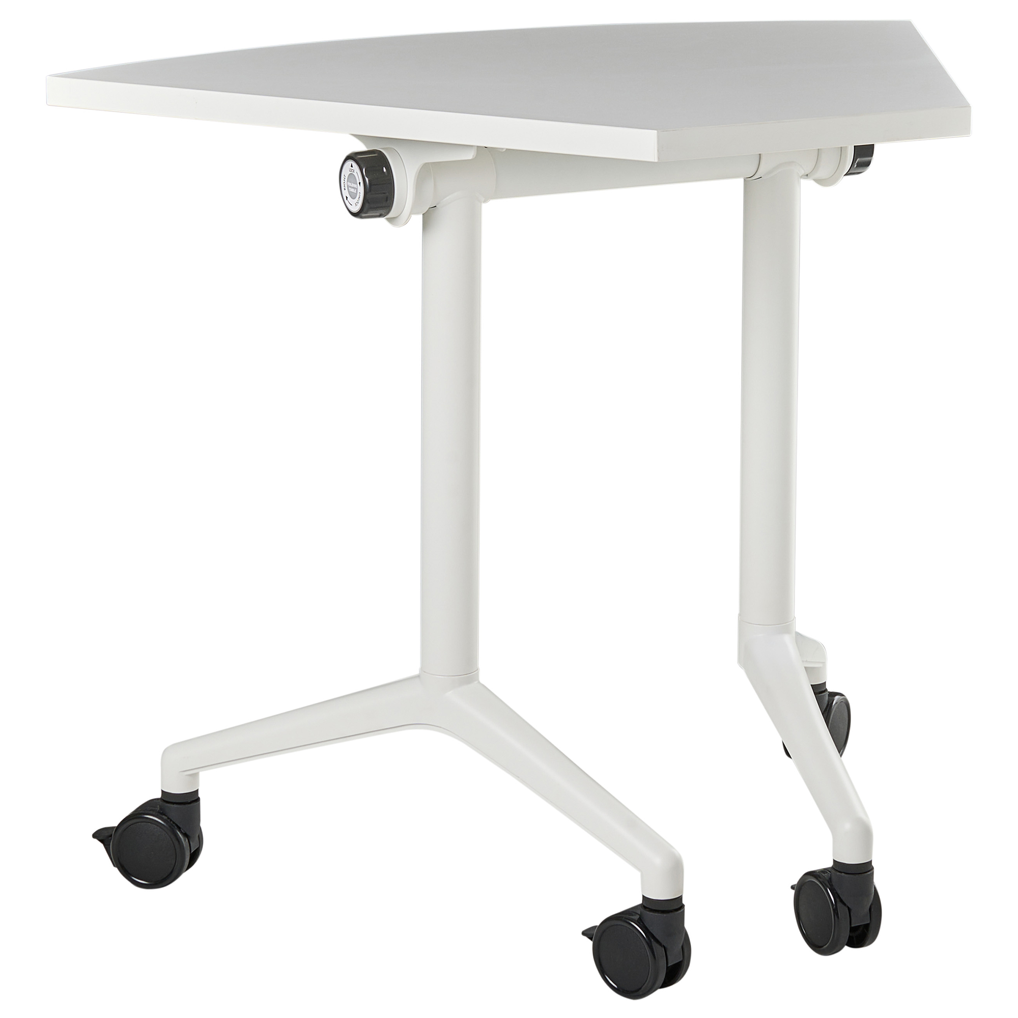 Kulmatyöpöytä taitettava CAVI 90 cm 64 cm Valkoinen