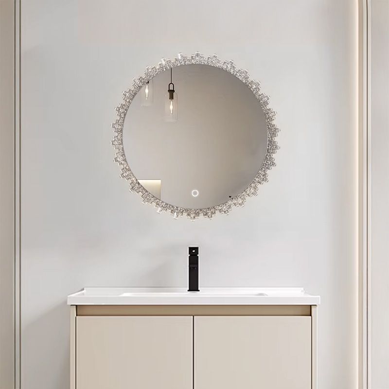 REA LED-seinäpeili YH-3564 60 läpinäkyvä, 60x60x2cm