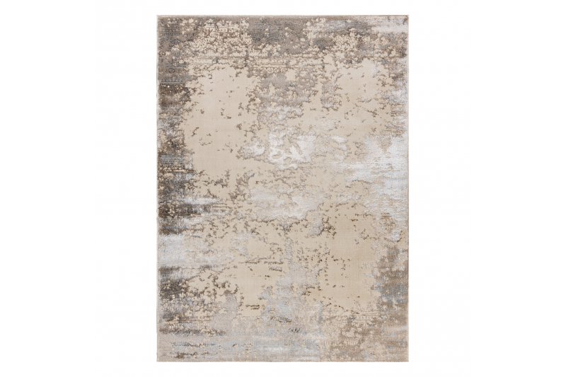 BLISS Z194AZ148 matto tumma beige / beige - , moderni, rakenteellinen 200x290 cm