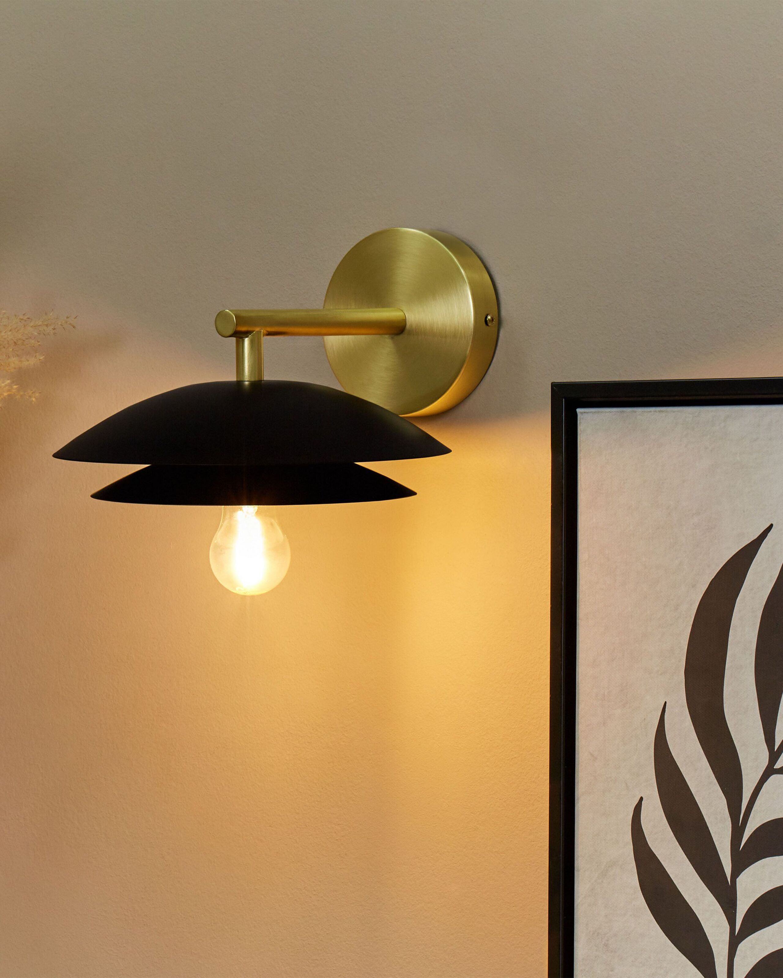 Seinävalaisin LASOLO metalli Musta