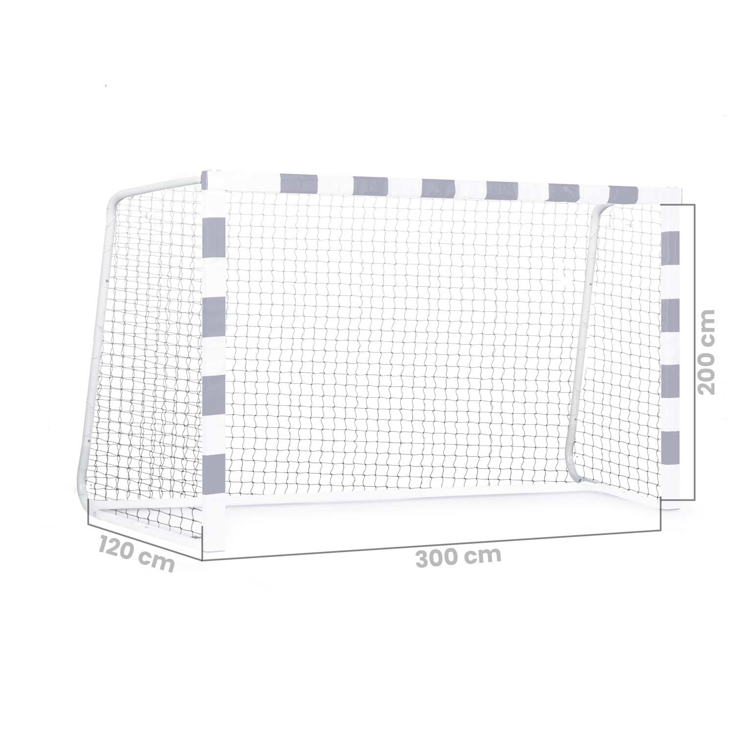 Jalkapallomaaliverkko 300x200x120cm Neo-Sport