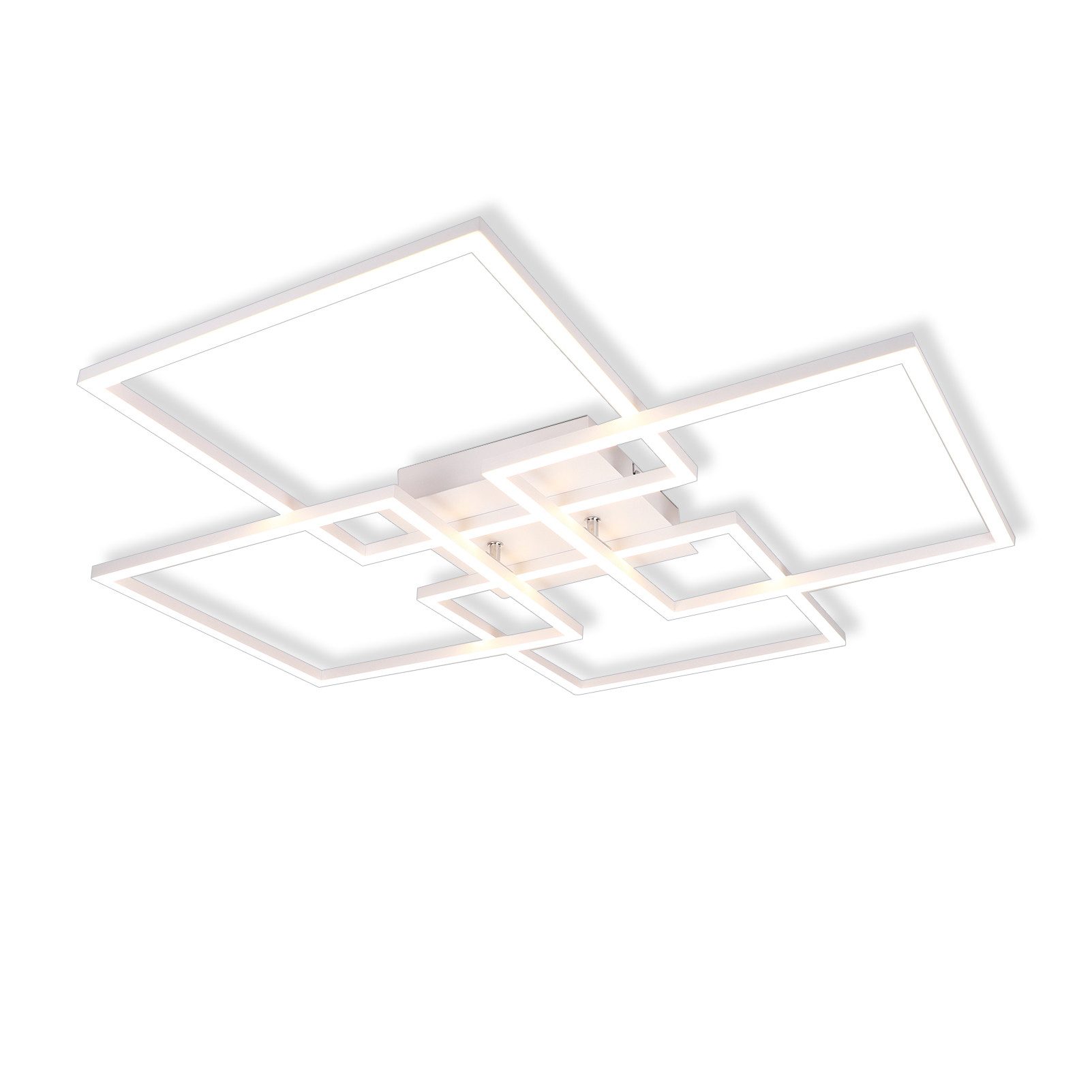 NETTLIFE LED-kattovalaisin,4 modernia,valkoista,32W,3000K