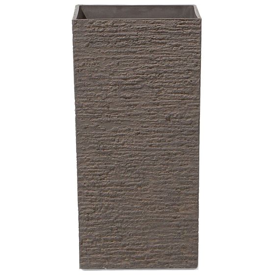 Kukkaruukku GAZA 30 cm Tummanruskea