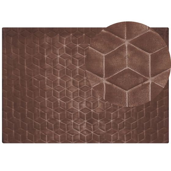 Tekoturkismatto THATTA Ruskea 160 x 230 cm