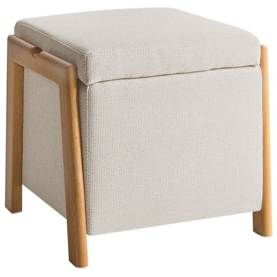 Säilytysrahi EDLAND Kangas 45 cm Vaaleanbeige