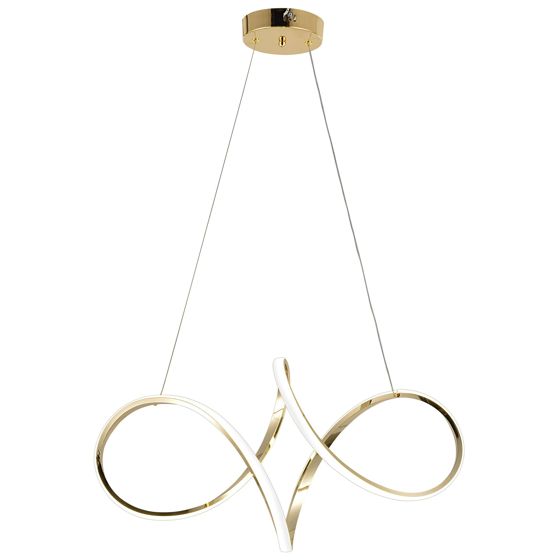 TOOLIGHT riippuvalaisin LED G081-1CP Kulta, 60x60x40cm