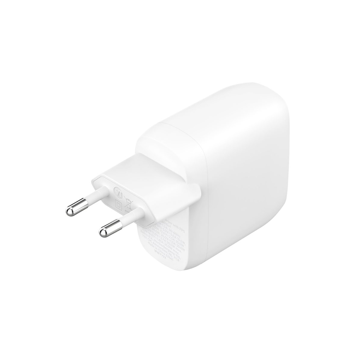 Kaksois-USB-C-seinälaturi 60W kaksoisprotokolla PD ja PPS