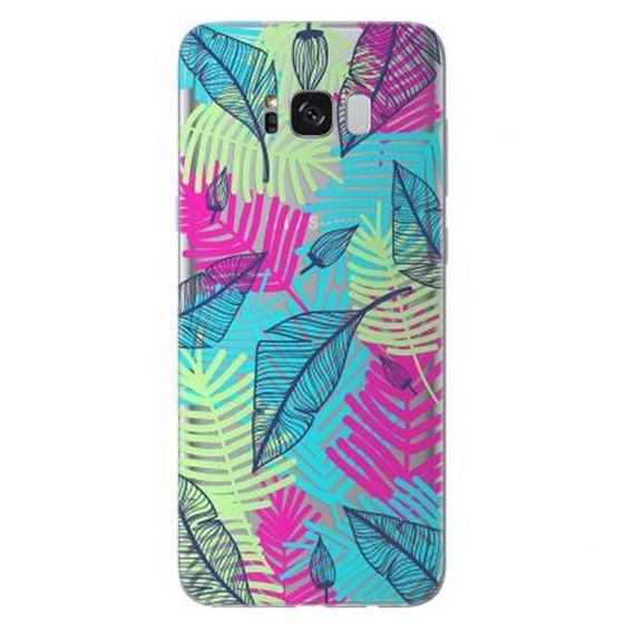 Kuori Samsung Galaxy S8 Puolijäykkä Trooppinen Lehvästö