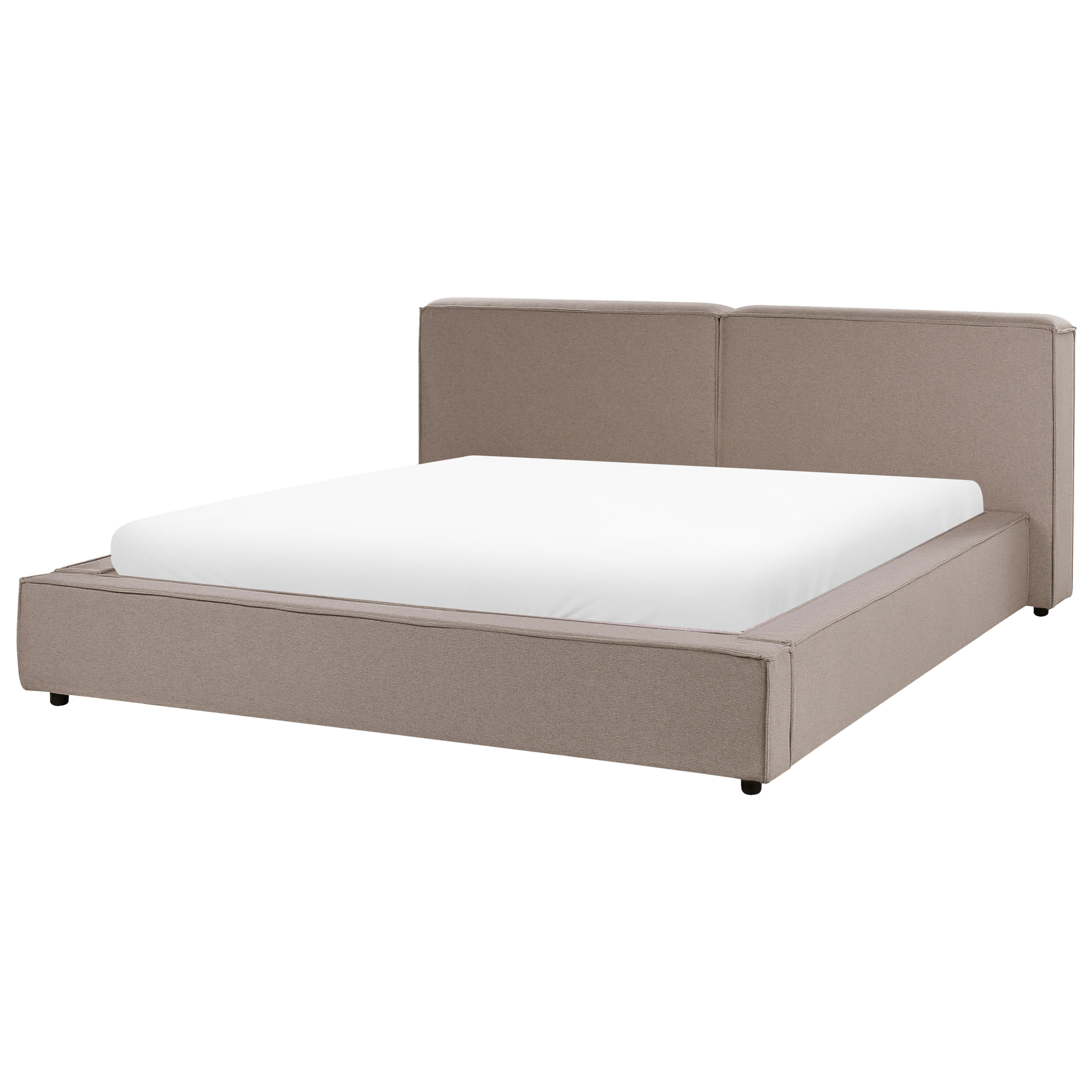 Sänky kangas LINARDS 180 x 200 cm Vaaleanruskea