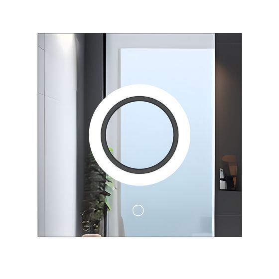 TUTUMI LED-seinäpeili YH-BL-12 60 läpinäkyvä, 60x60x2cm