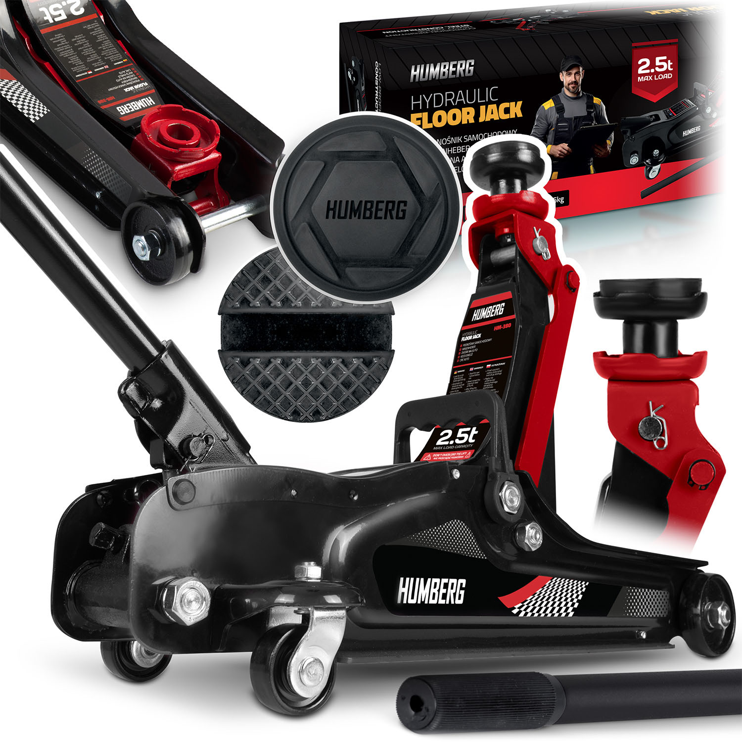 Humberg HM-380 2,5 t autonostin
