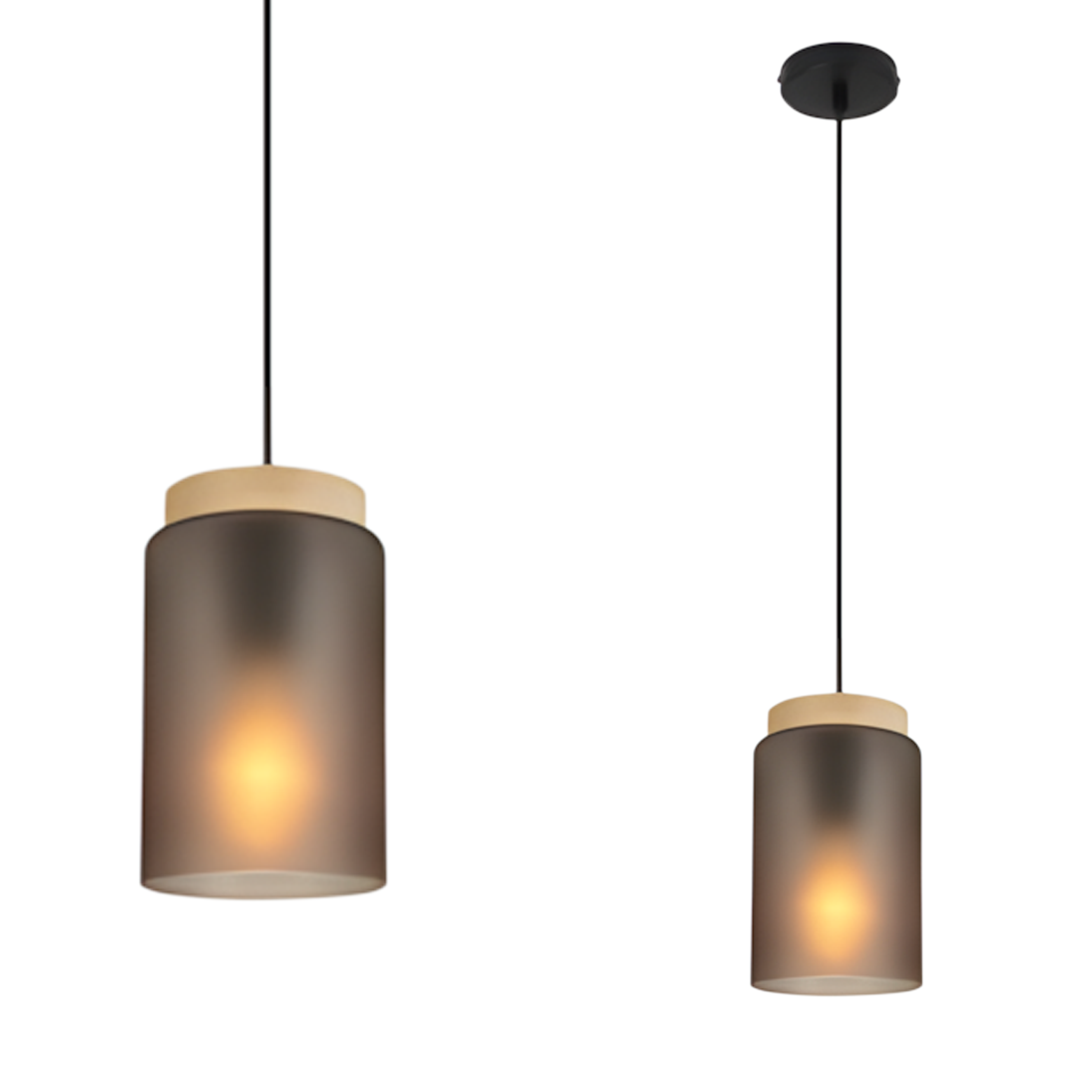 TOOLIGHT riippuva kattovalaisin APP1810-1CP harmaa