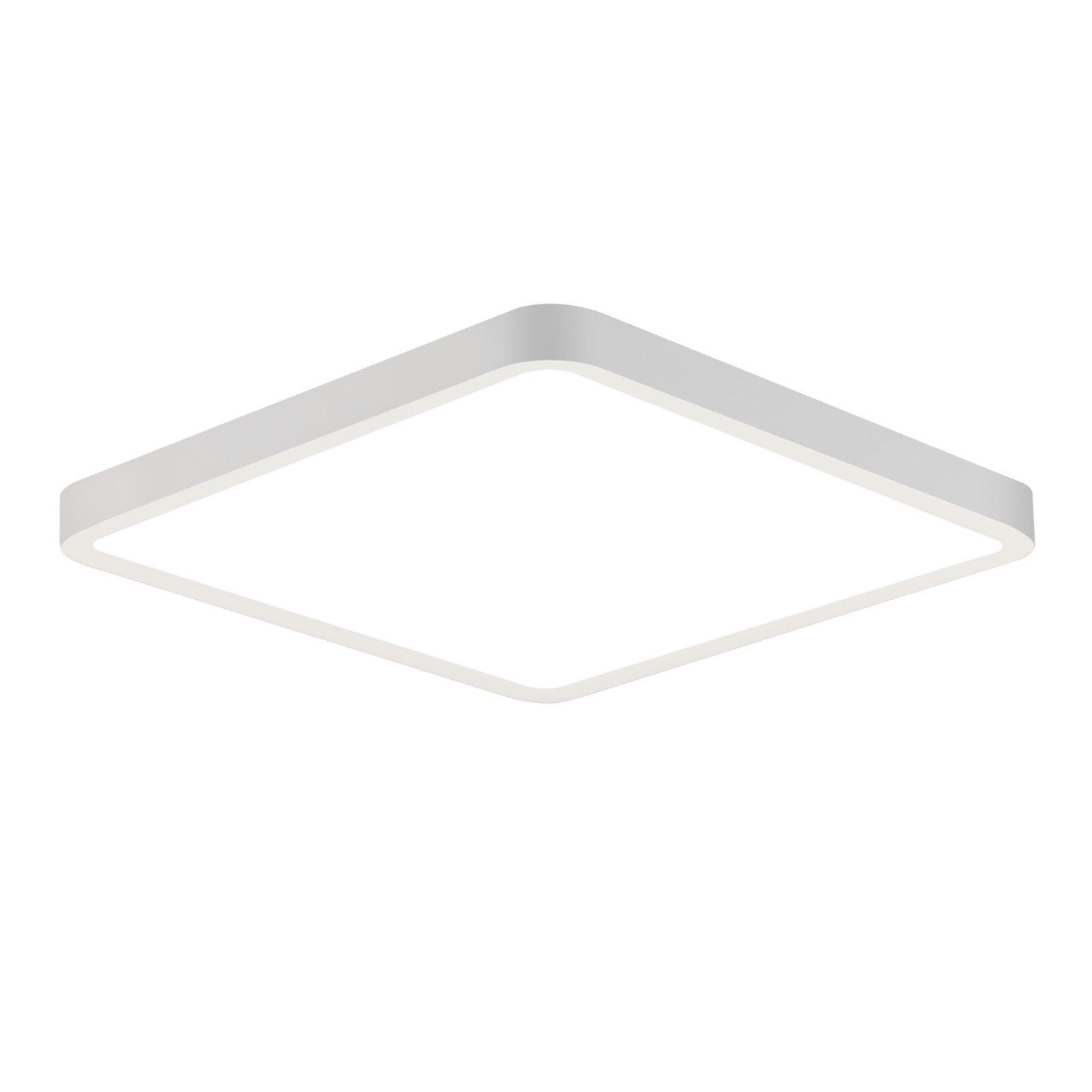 NETTLIFE litteä, LED - kattovalaisin, 23CM, 6500K, 18W, neliönmuotoinen, makuuhuoneeseen Valkoinen, LED integroitu, pysyvästi