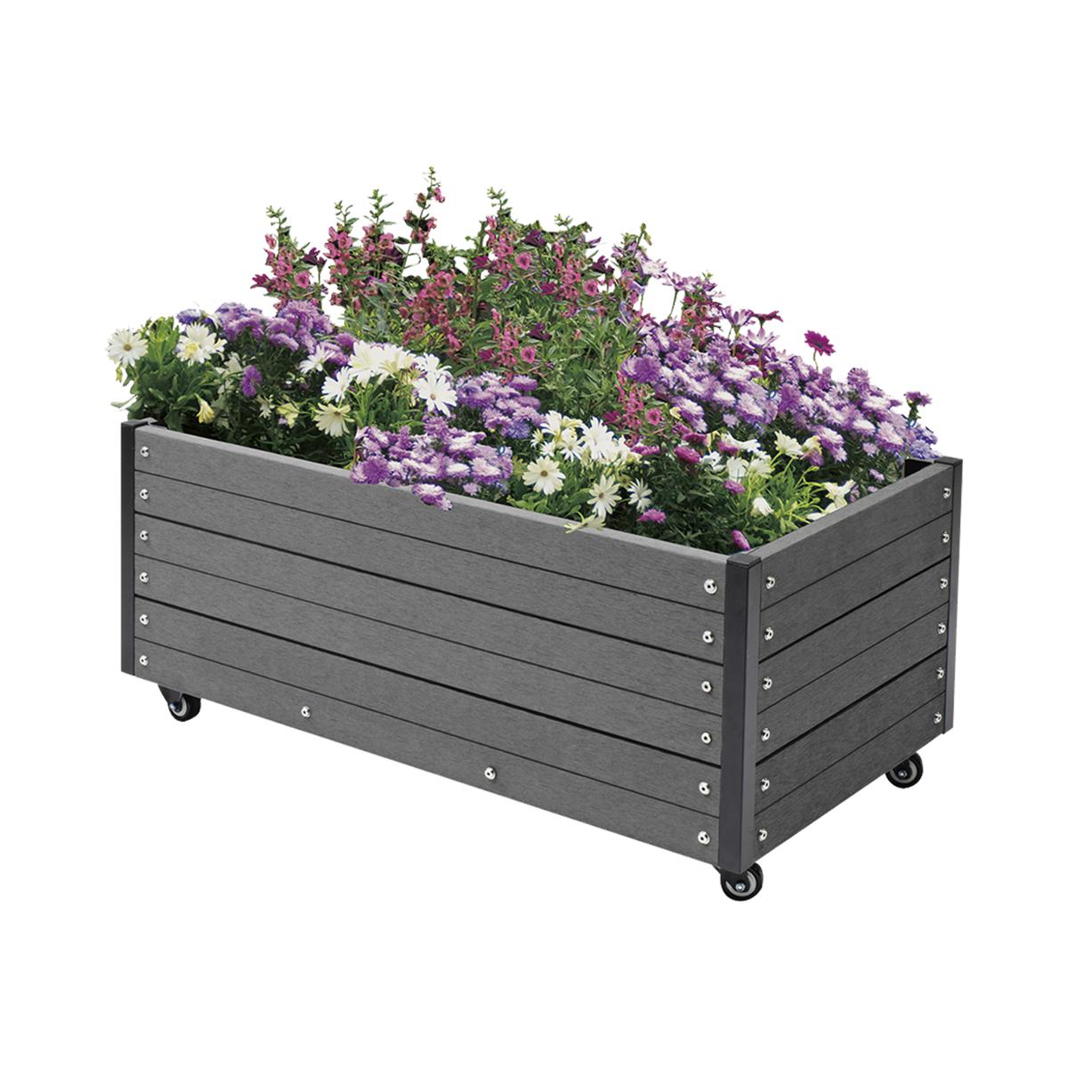 Istutuslaatikko, komposiitti 36 x 90 x 50 cm Hortus