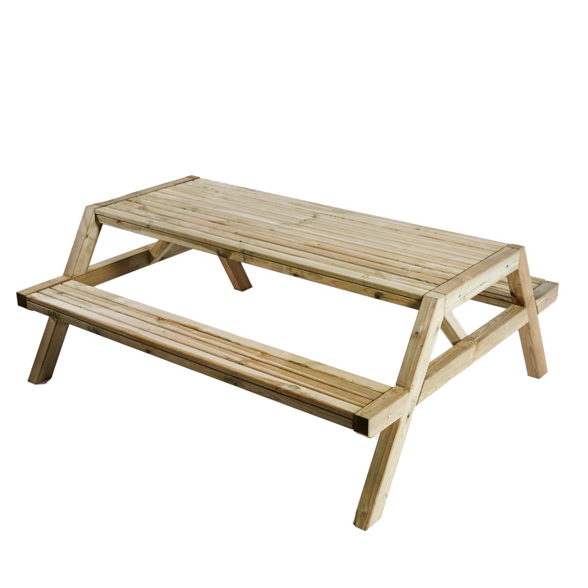 Picnic -pöytäsetti XL 200 x 170 x 79 cm Hortus