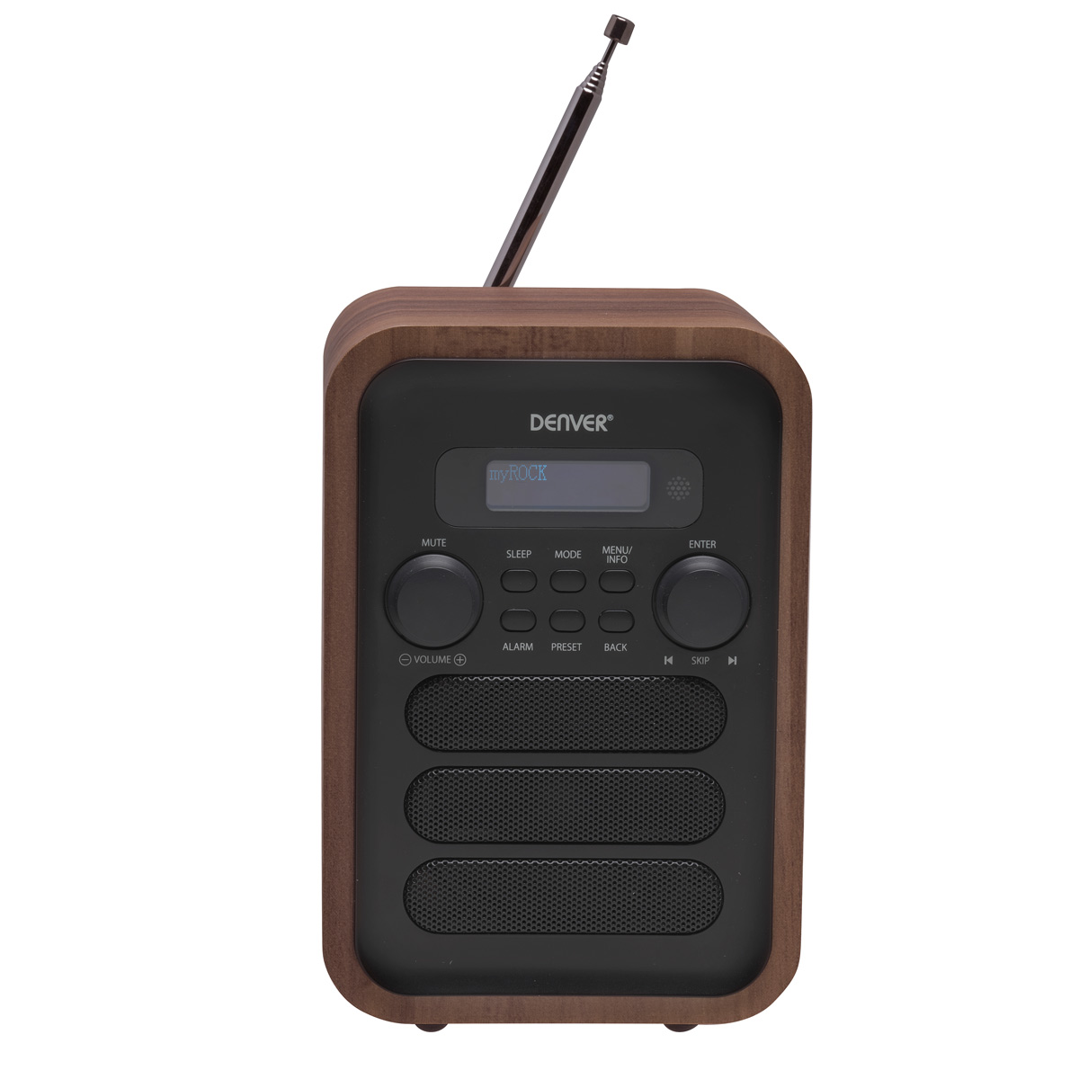 Denver DAB-48GR Radio Harmaa