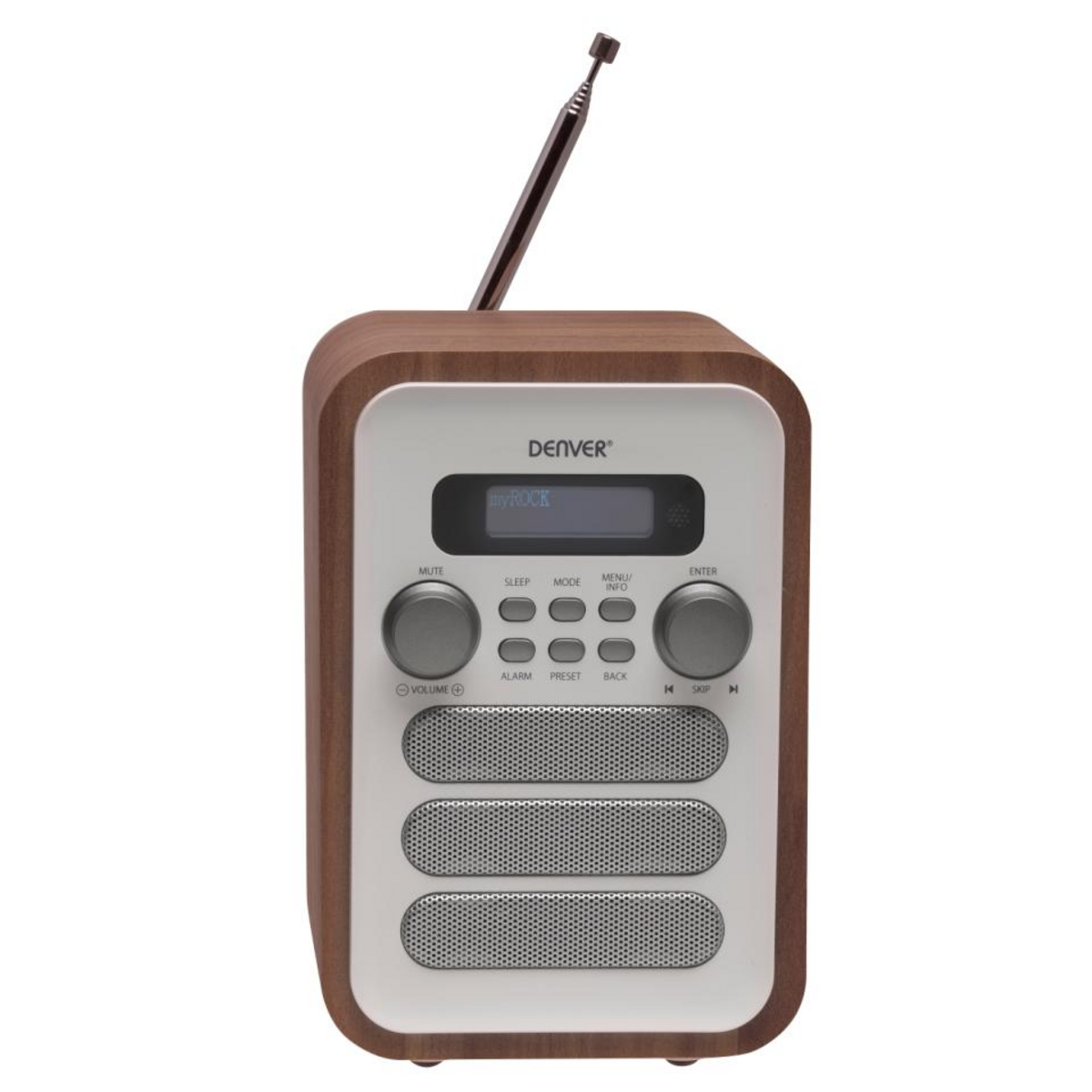 Denver DAB-48W DAB-radio, Valkoinen