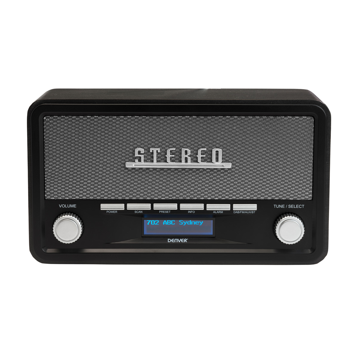 Denver DAB-18DGR Radio Harmaa