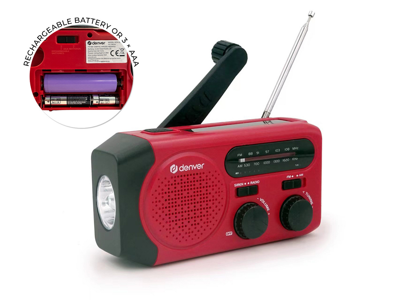 Denver SCR-2010MK2 Hätaradio
