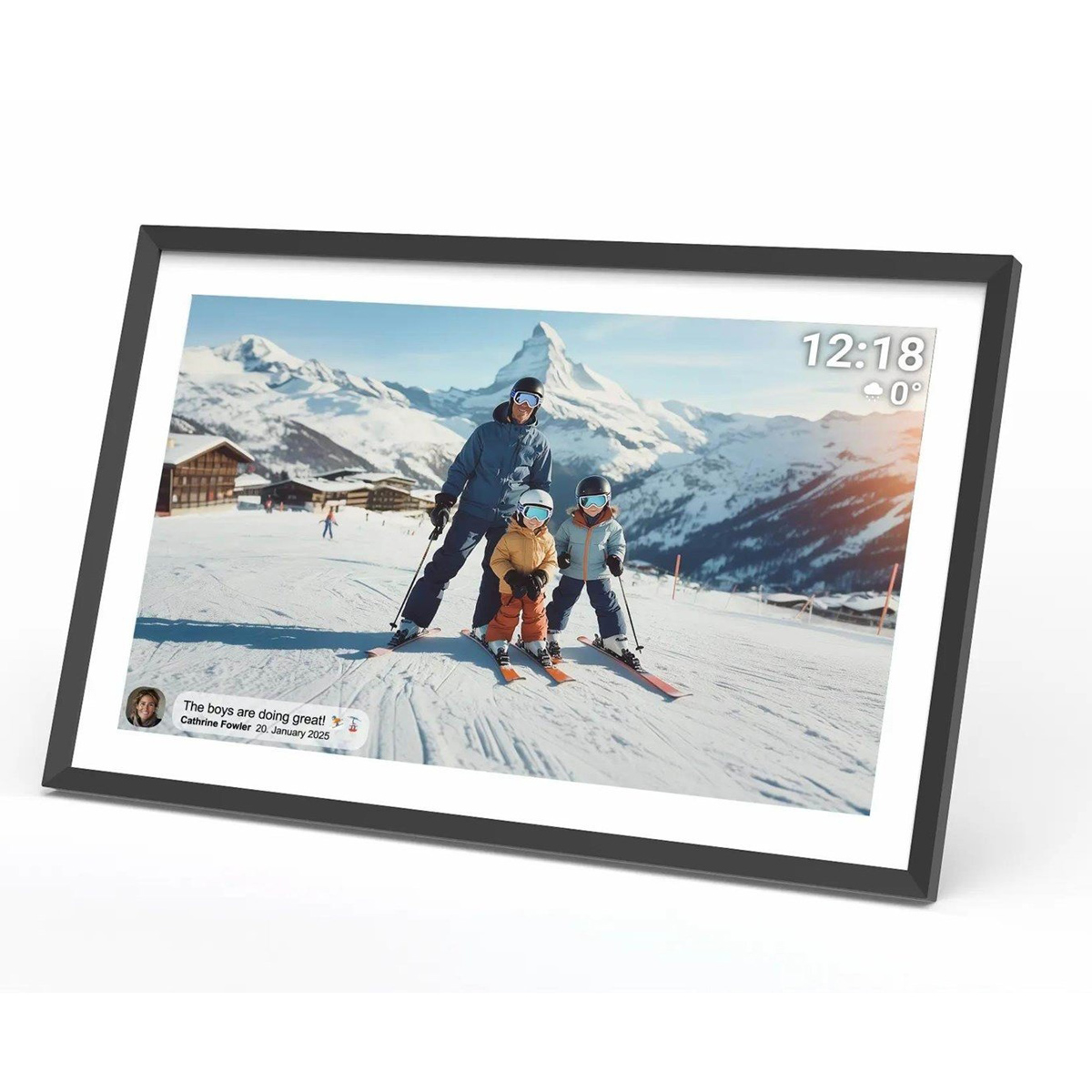 Denver PFF-1081 Digitaalinen valokuvakehys Valoilla