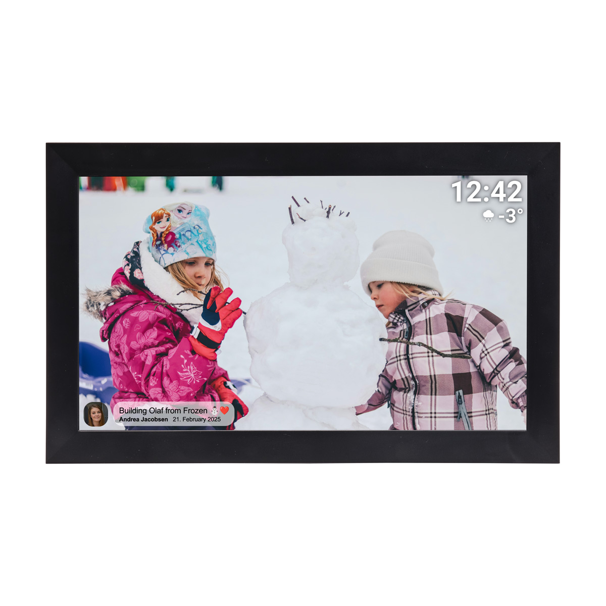 Denver PFF-1504B Digitaalinen valokuvakehys Puu