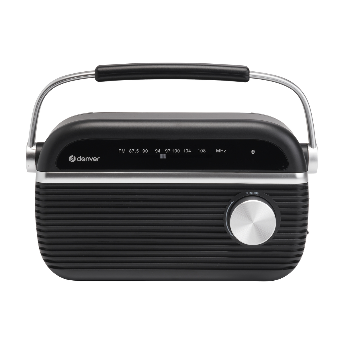 Denver TRB-67B FM Radio Bluetooth Musta