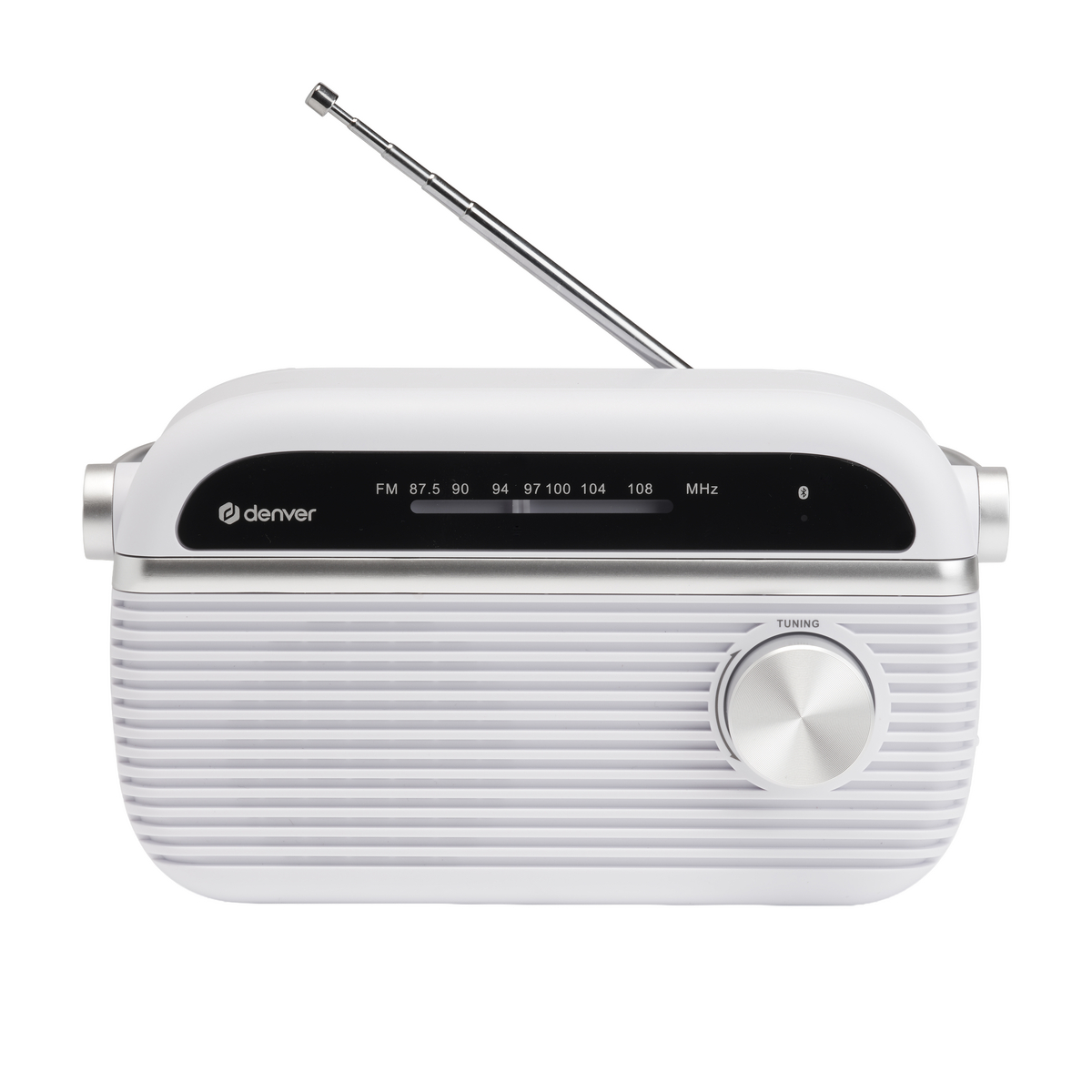 Denver TRB-67W FM Radio Bluetooth Valkoinen